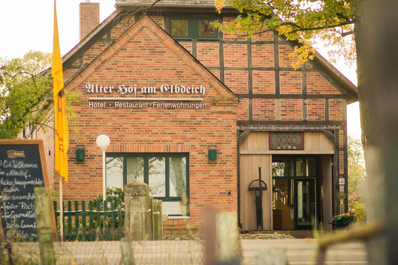 Alter Hof Am Elbdeich 호텔 Unbesandten 외부 사진